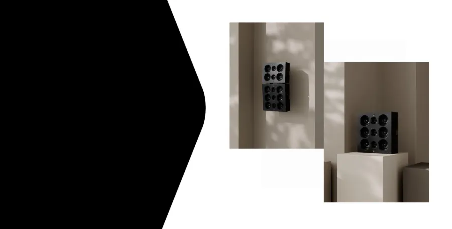 Artcoustic wall-mounted speaker panels